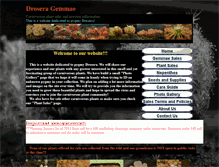 Tablet Screenshot of droseragemmae.com